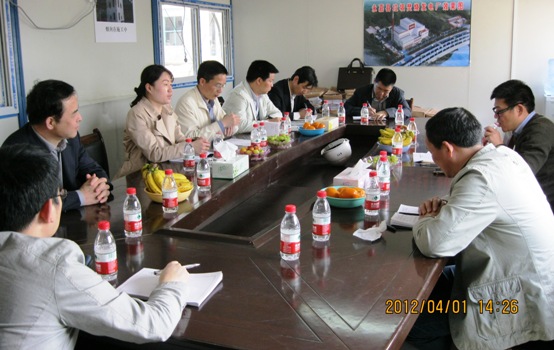 创卫事情希望汇报会在永嘉公司召开